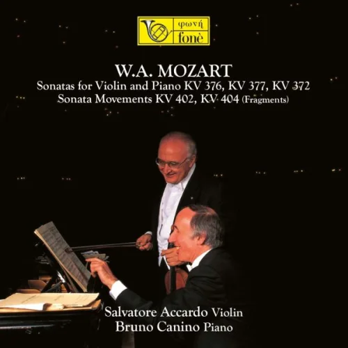 W.A. Mozart - Sonatas for Violin and Piano KV 376 ,377, 372, 402, 404 (2022)