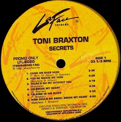 Toni Braxton - Secrets (1996)