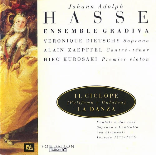 Hasse - Cantatas 'Il Ciclope' & 'La Danza' (Ensemble Gradiva) (1992)